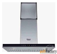 кухонная вытяжка hotpoint-ariston hlb 9.8 aadc x/ha