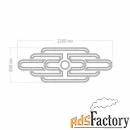 российская лепнина rodecor артикул розетка ар-деко лалик ф2 87402ar