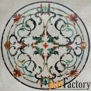 керамическая плитка infinity ceramic valentino сhiaro roseton 120x120