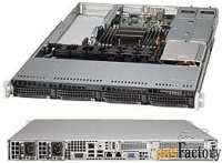 корпус supermicro для сервера 1u 700 / 750w cse-815tq-r706wb