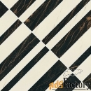 мозаика versace marble mosaico optical nero bianco 58.5x58.5