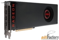 видеокарта msi radeon rx vega 64 1247mhz pci-e 3.0 8192mb 1890mhz 2048