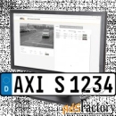 axis license plate verifier