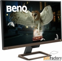 монитор 27quot; benq ew2780u metallic brown-black