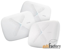 роутер wifi zyxel multy x kit 3 wsq50-eu0301f набор из трех wi-fi машр