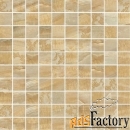 versace marble mosaico t100 decorato oro керамогранит (29,1 x 29,1 см)