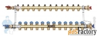 rehau коллекторная группа hkv rautherm s на 12 выходов, нерж.сталь