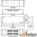панель коммутационная toa e-7000tb