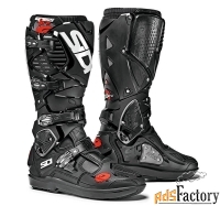 sidi crossfire 3 srs мотоботы, черный / 41