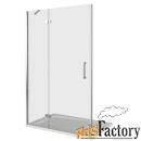 душевая верь в нишу good door saturn wtw-130-c-ch-l левая