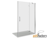 душевая дверь в нишу good door saturn wtw-130-c-ch-r 130 см правый