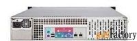 корпус серверный 2u supermicro cse-825tq-563lpb (8x3.5quot; hs bays, 8