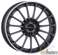 колесный диск breyton magic cw 7.5x18/4x100 d56 et48 matt grey with po