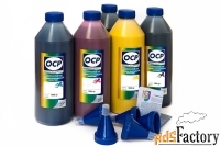 ocp вкp 202, bkp 203, сp200, mp209, yp200 5 шт. по 1000 грамм - чернил