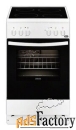 электрическая плита zanussi zcv 9550g1 w