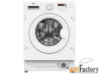 машина стиральная midea wmb6121 белый