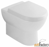 чаша унитаза напольная villeroy  boch subway 660710r2 с горизонтальным