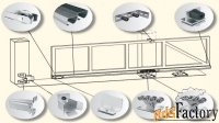 комплект для ворот массой до 800 кг