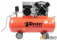 компрессор масляный wester b 100-220 olb, 100 л, 2.2 квт