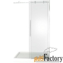 душевая дверь good door puerta 130 прозрачная, хром (puerta wtw-130-c-