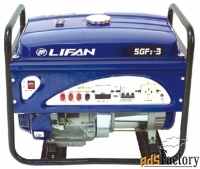 бензиновый генератор lifan 5gf2-3 (4000 вт)