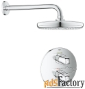 верхний душ встраиваемый grohe grohtherm 1000 new 34582001 хром