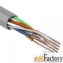 utp 4pr 24awg, cat5e, stranded 305м rexant (01-0044)