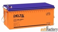 батарея delta dtm 12200 l 12в, 200ач, 522х238х258мм