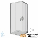 душевой уголок good door bas antares cr-90-c-ch (90x90) квадратный, ст