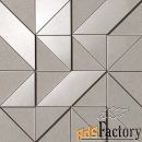 мозаика керамогранит atlas concorde arkshade grey mosaico art 3d 35,4х