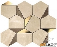 керамическая мозаика atlas concorde marvel edge мозаика gold hex sable