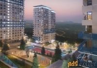 2 - комн.  квартира, 43 м², 4/19 эт.