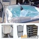 Гибкий складной еврокуб для жидких и полужидких продуктов, 1000 л