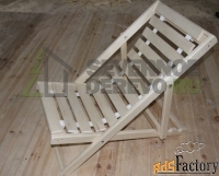 Мебель из осины для бани и сауны от производителя оптом