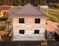 Домокомплект из полистиролбетона панели крупноформатные паз-гребень.