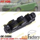 Блок кнопок управление стеклоподъемниками и зеркaлами Mazda 2 DF746635