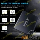 Портативный внешний диск SSD 2 ТБ  USB 3.1/Type-C