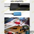 Портативный внешний диск SSD 2 ТБ  USB 3.1/Type-C