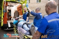 Вызов линейной бригады скорой помощи в пределах МКАД