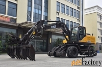 Экскаватор на комбинированном ходу