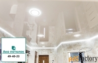 Монтаж натяжных потолков в Омске цена