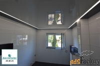 Парящий натяжной потолок с установкой в Омске