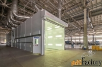 Окрасочные камеры для металлоконструкций, кранов и ЖБИ Москва