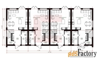 таунхаус 134.8 м² на участке 3.39 сот.