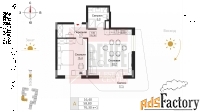 1 - комн.  квартира, 76.3 м², 4/5 эт.