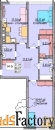 2 - комн.  квартира, 88.6 м², 3/6 эт.