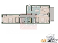 3 - комн.  квартира, 97.3 м², 7/13 эт.