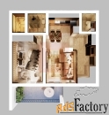 1 - комн.  квартира, 57.4 м², 7/11 эт.
