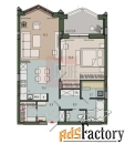 1 - комн.  квартира, 64.9 м², 5/11 эт.