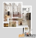 2 - комн.  квартира, 84.7 м², 2/10 эт.